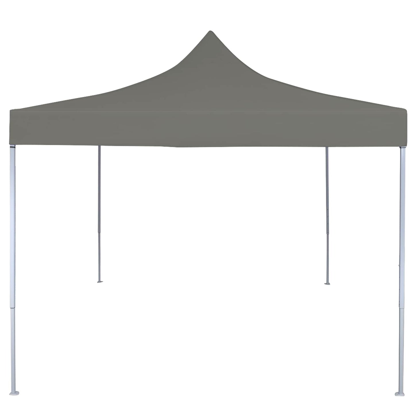 Party-Zelt 291 x 291 x 315 cm Anthrazit Oxford-Stoff