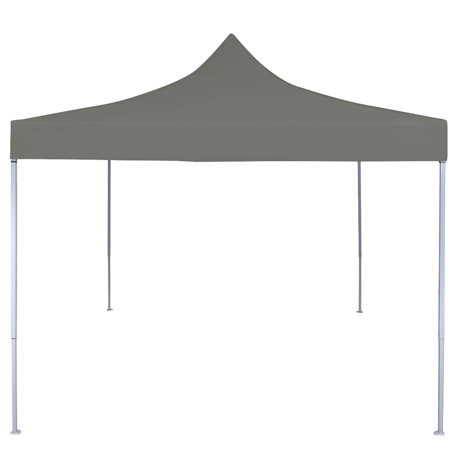 Party-Zelt 291 x 291 x 315 cm Anthrazit Oxford-Stoff
