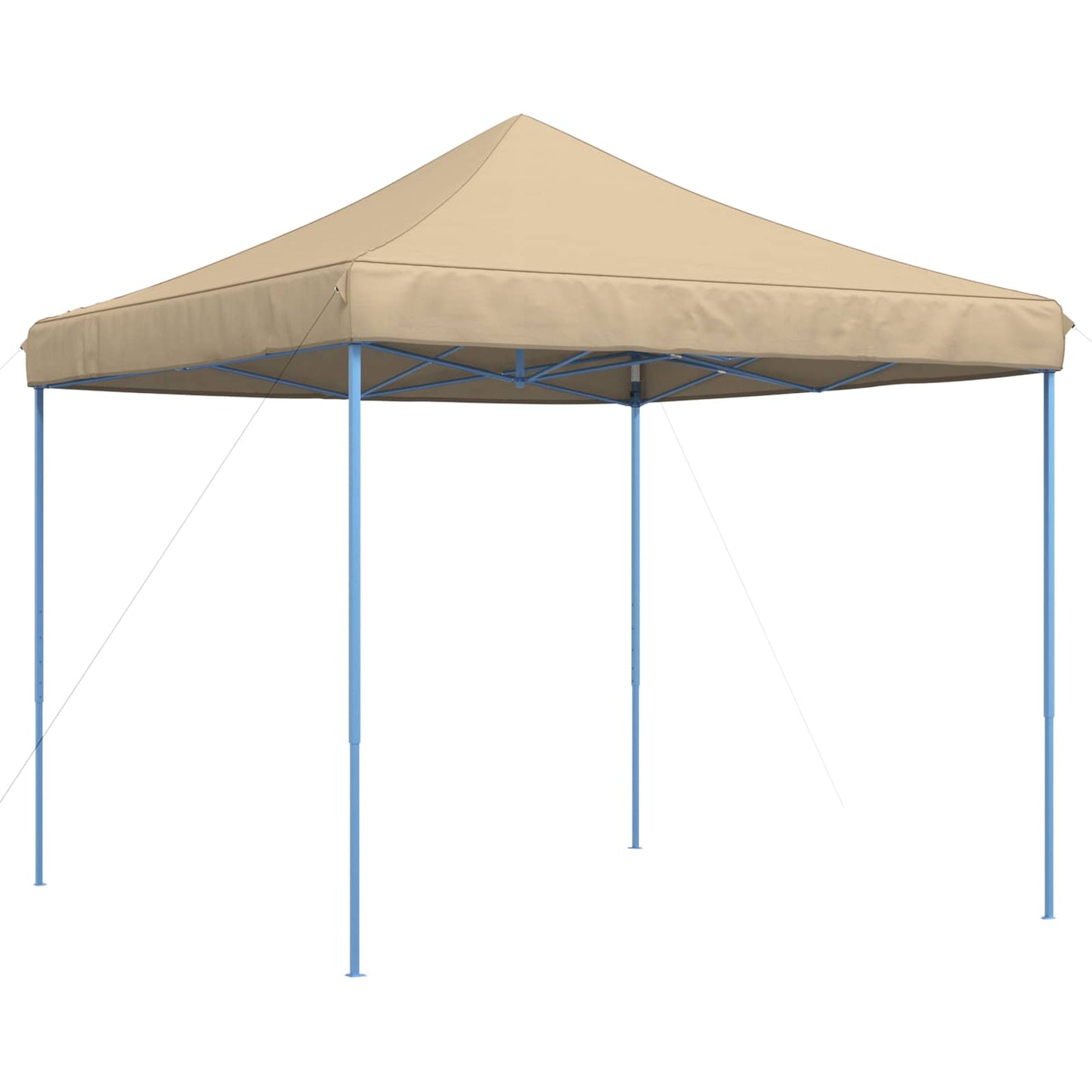 Party-Zelt 292 x 292 x 315 cm Beige Oxford-Stoff