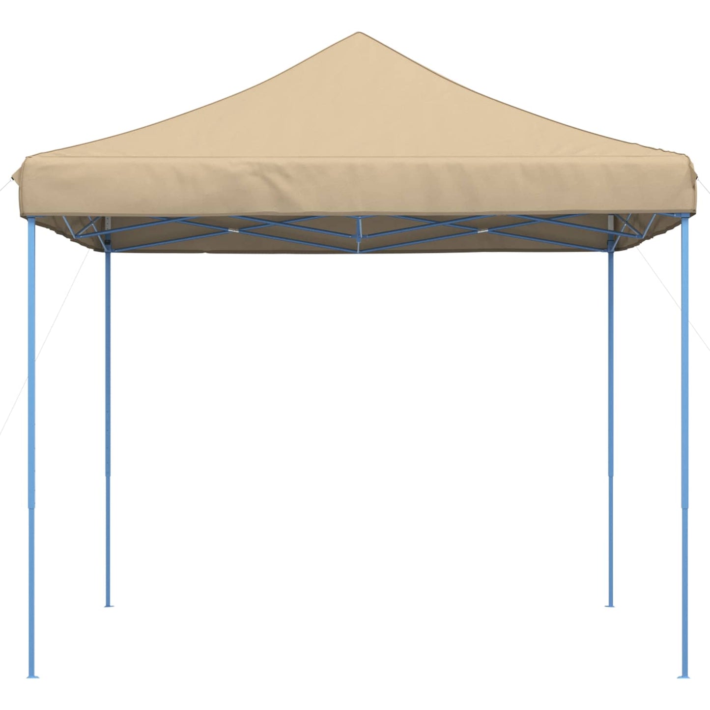 Party-Zelt 292 x 292 x 315 cm Beige Oxford-Stoff
