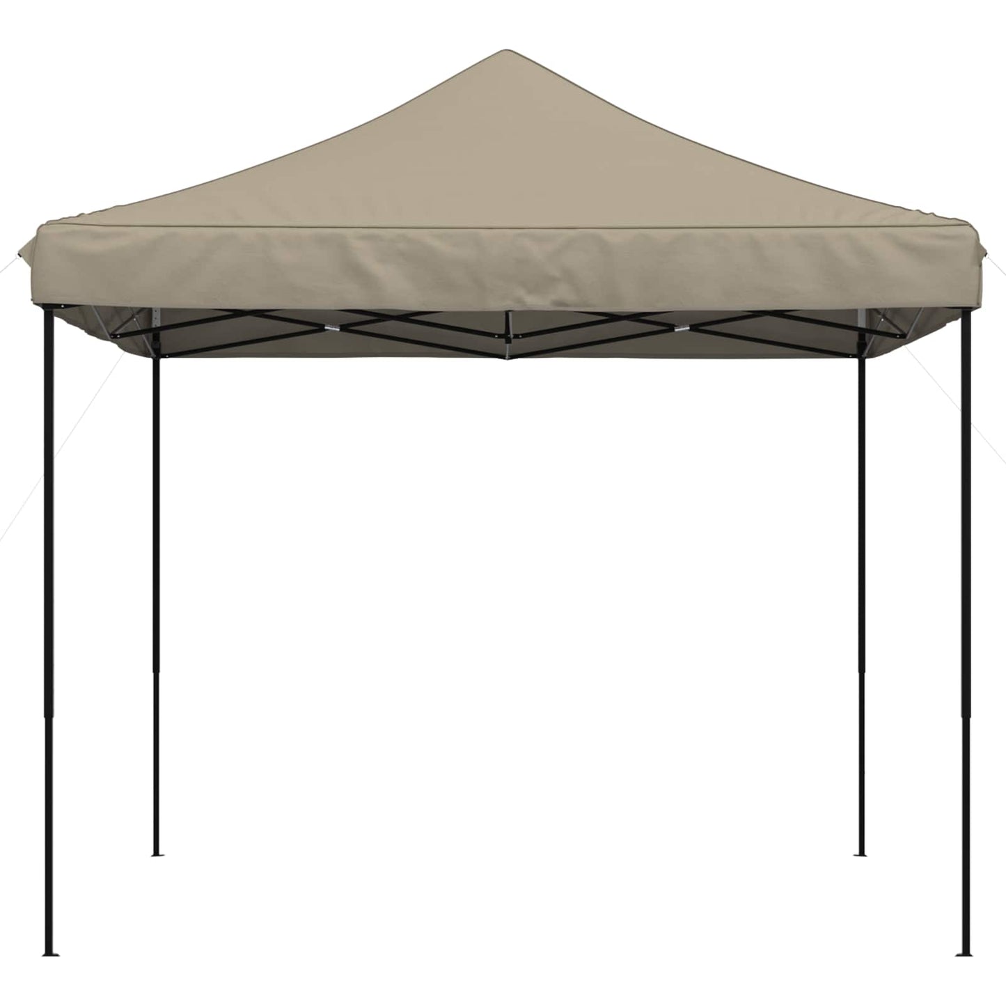 Party-Zelt 292 x 292 x 315 cm Taupe Oxford-Stoff