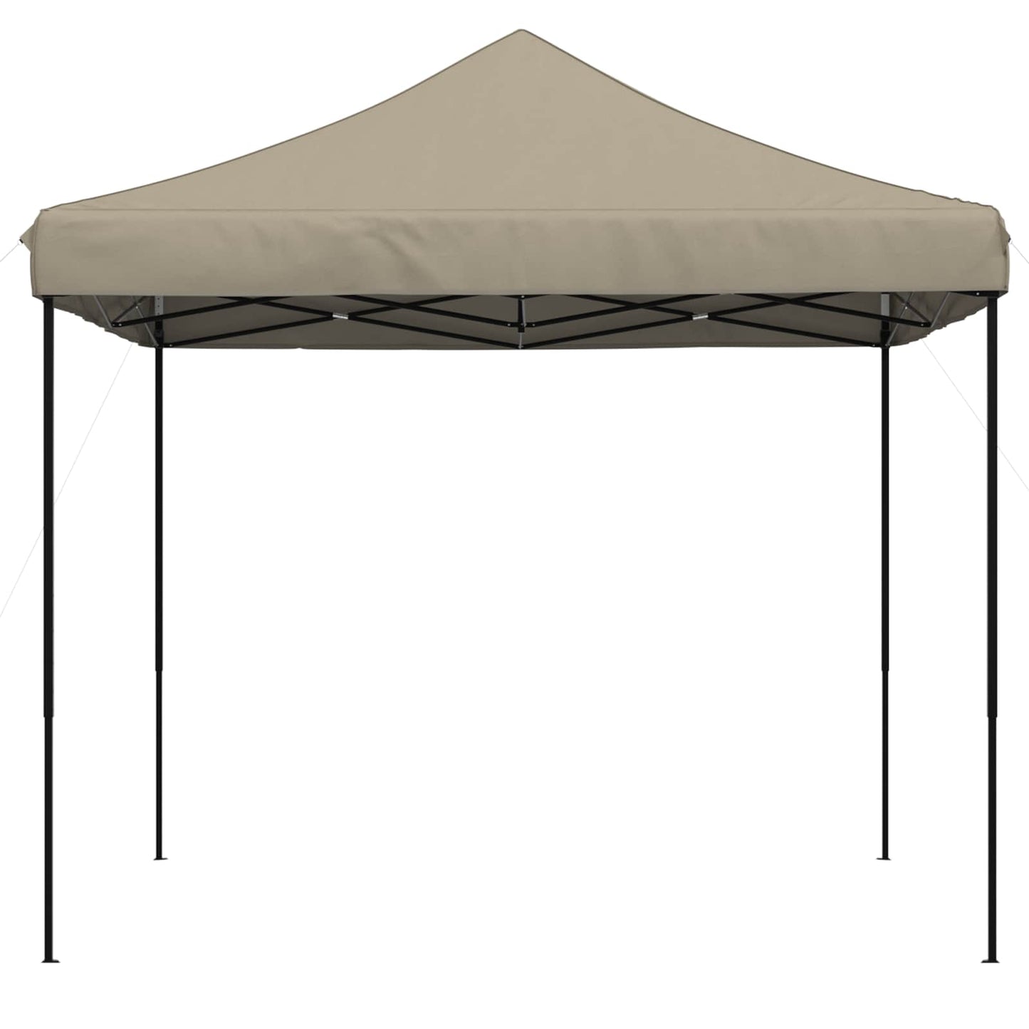 Party-Zelt 292 x 292 x 315 cm Taupe Oxford-Stoff