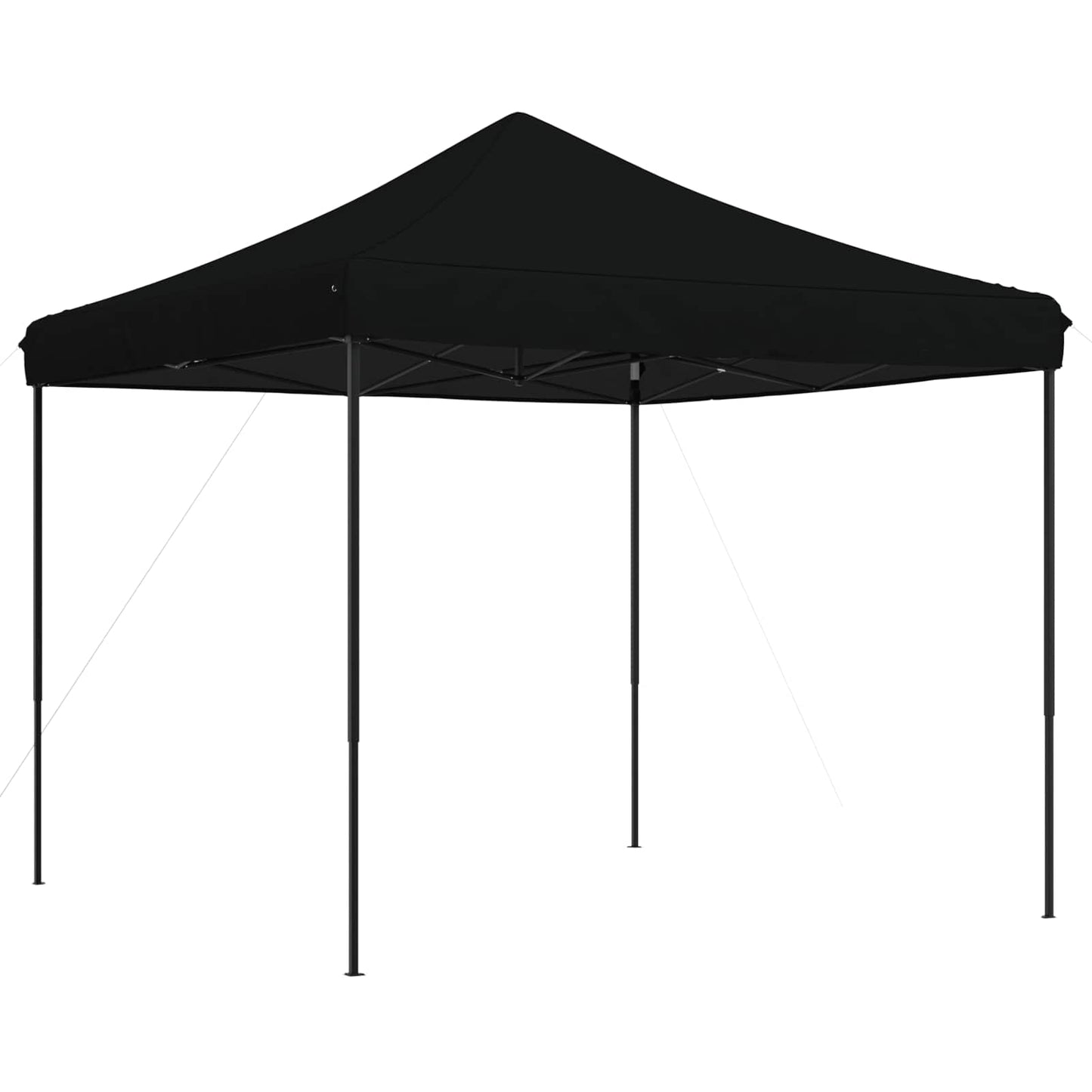 Party-Zelt 292 x 292 x 315 cm Schwarz Oxford-Stoff