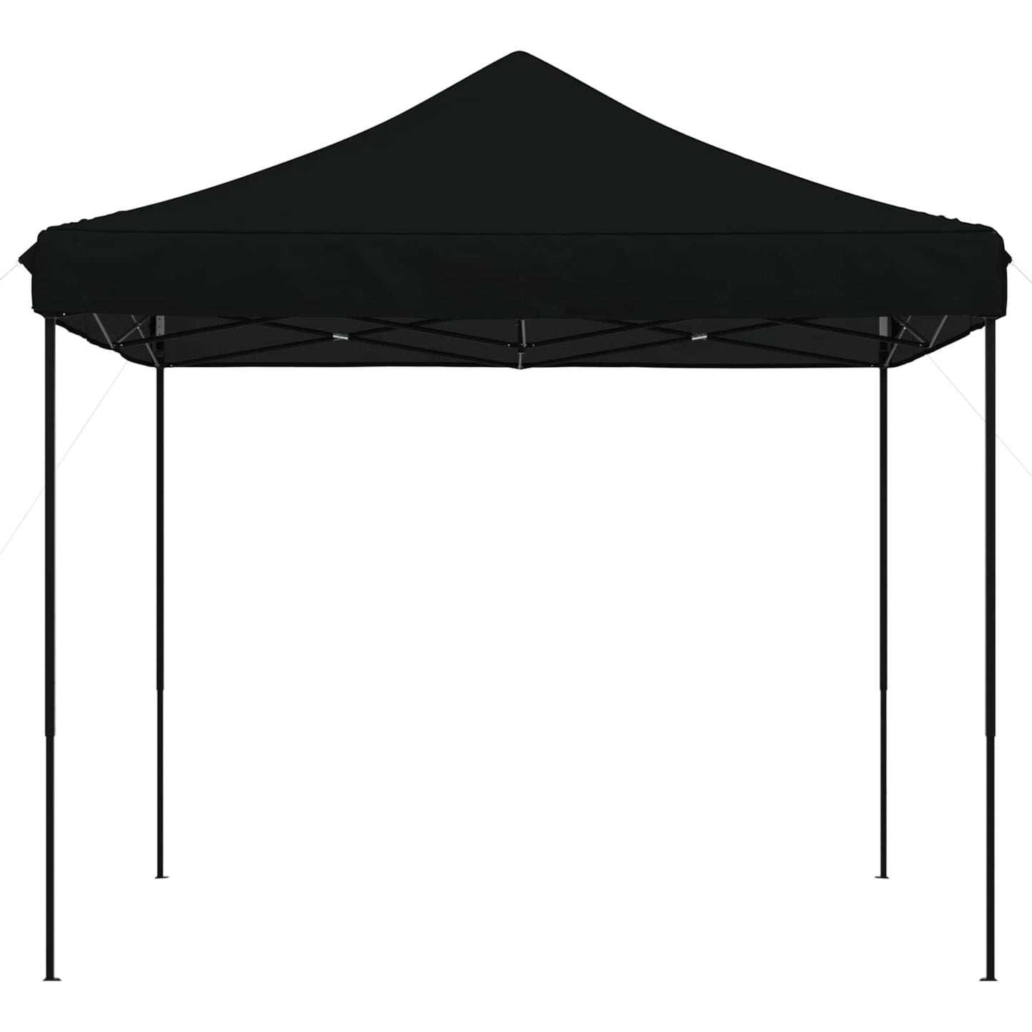 Party-Zelt 292 x 292 x 315 cm Schwarz Oxford-Stoff