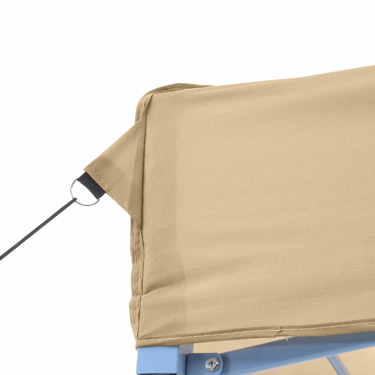 Party-Zelt 292 x 292 x 315 cm Beige Oxford-Stoff