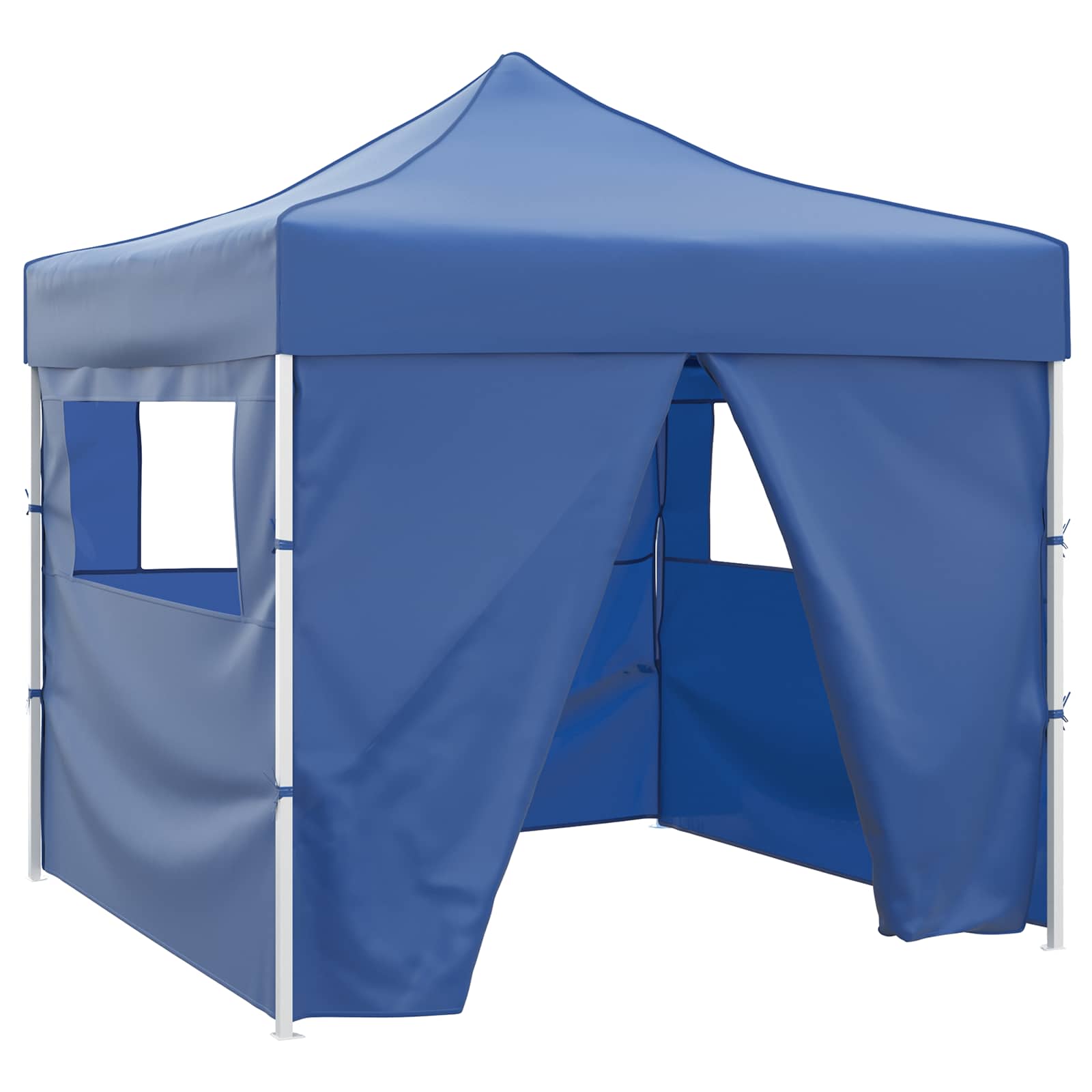 Party-Zelt 291 x 291 x 315 cm Blau Oxford-Stoff