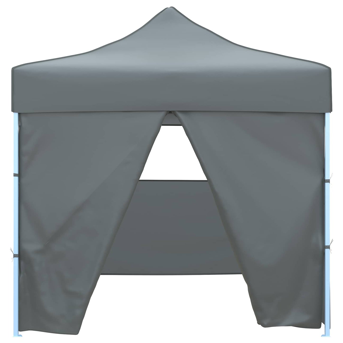 Party-Zelt 291 x 291 x 315 cm Anthrazit Oxford-Stoff