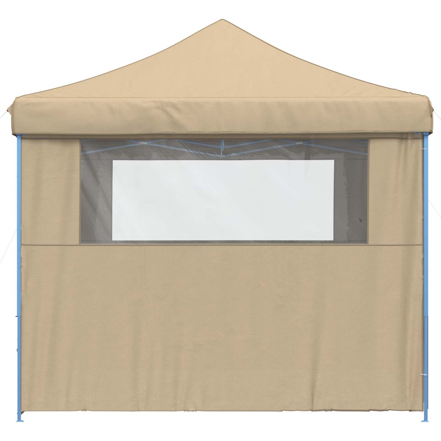 Party-Zelt 292 x 292 x 315 cm Beige Oxford-Stoff