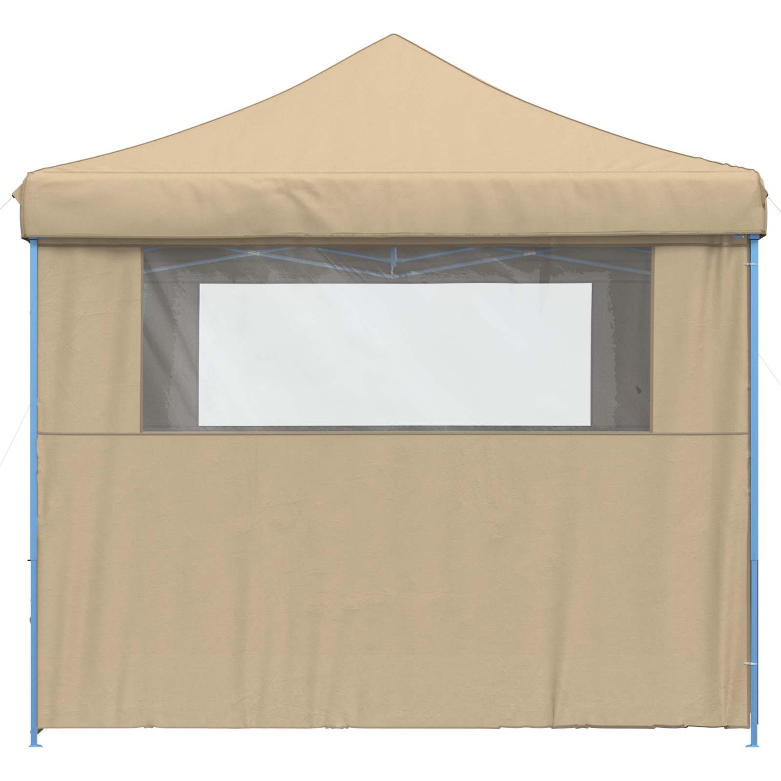 Party-Zelt 292 x 292 x 315 cm Beige Oxford-Stoff