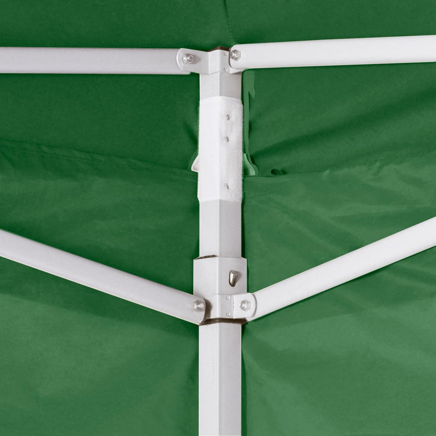 Party-Zelt 291 x 291 x 315 cm Grün Oxford-Stoff