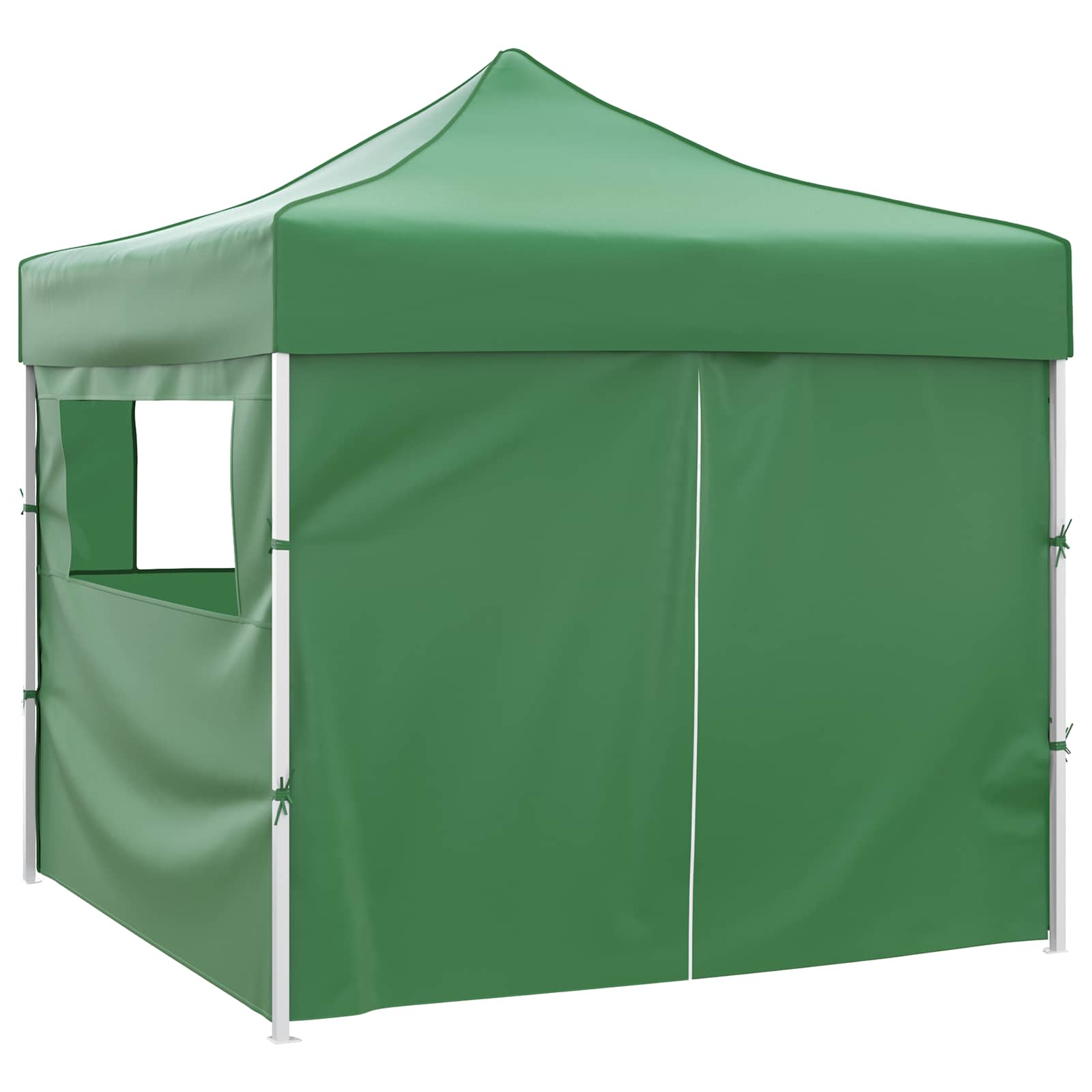 Party-Zelt 291 x 291 x 315 cm Grün Oxford-Stoff