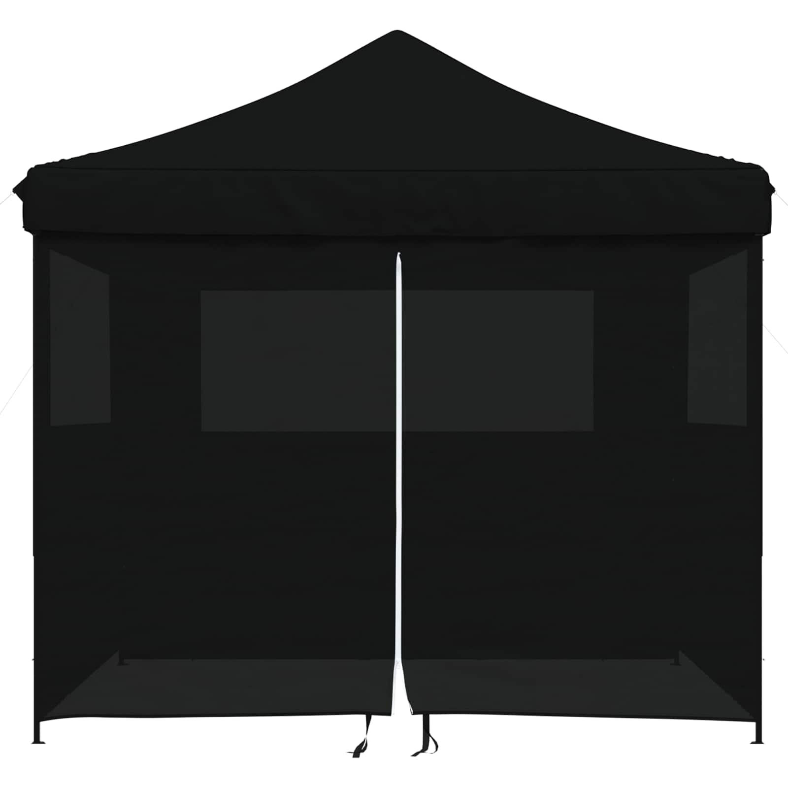 Party-Zelt 292 x 292 x 315 cm Schwarz Oxford-Stoff