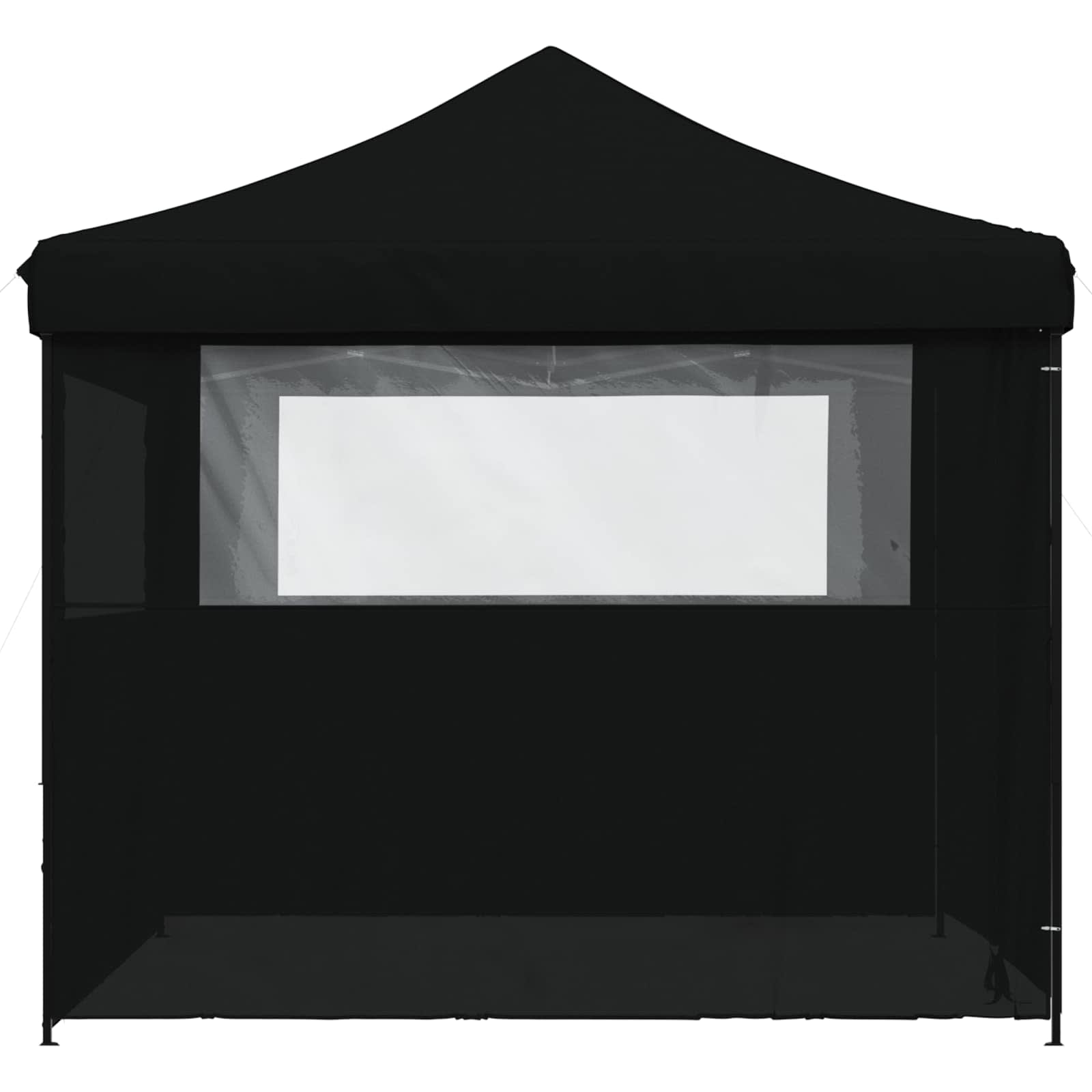 Party-Zelt 292 x 292 x 315 cm Schwarz Oxford-Stoff