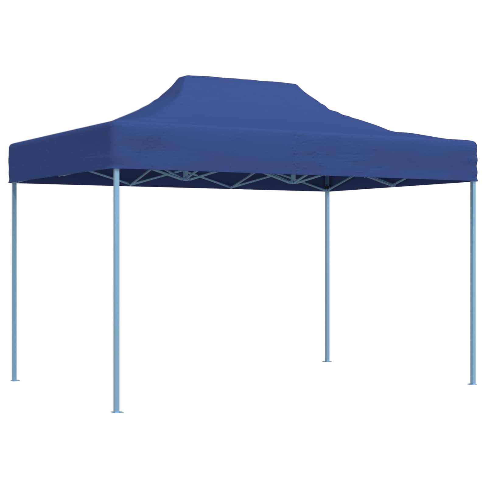 Party-Zelt 280 x 410 x 315 cm Blau Oxford-Stoff