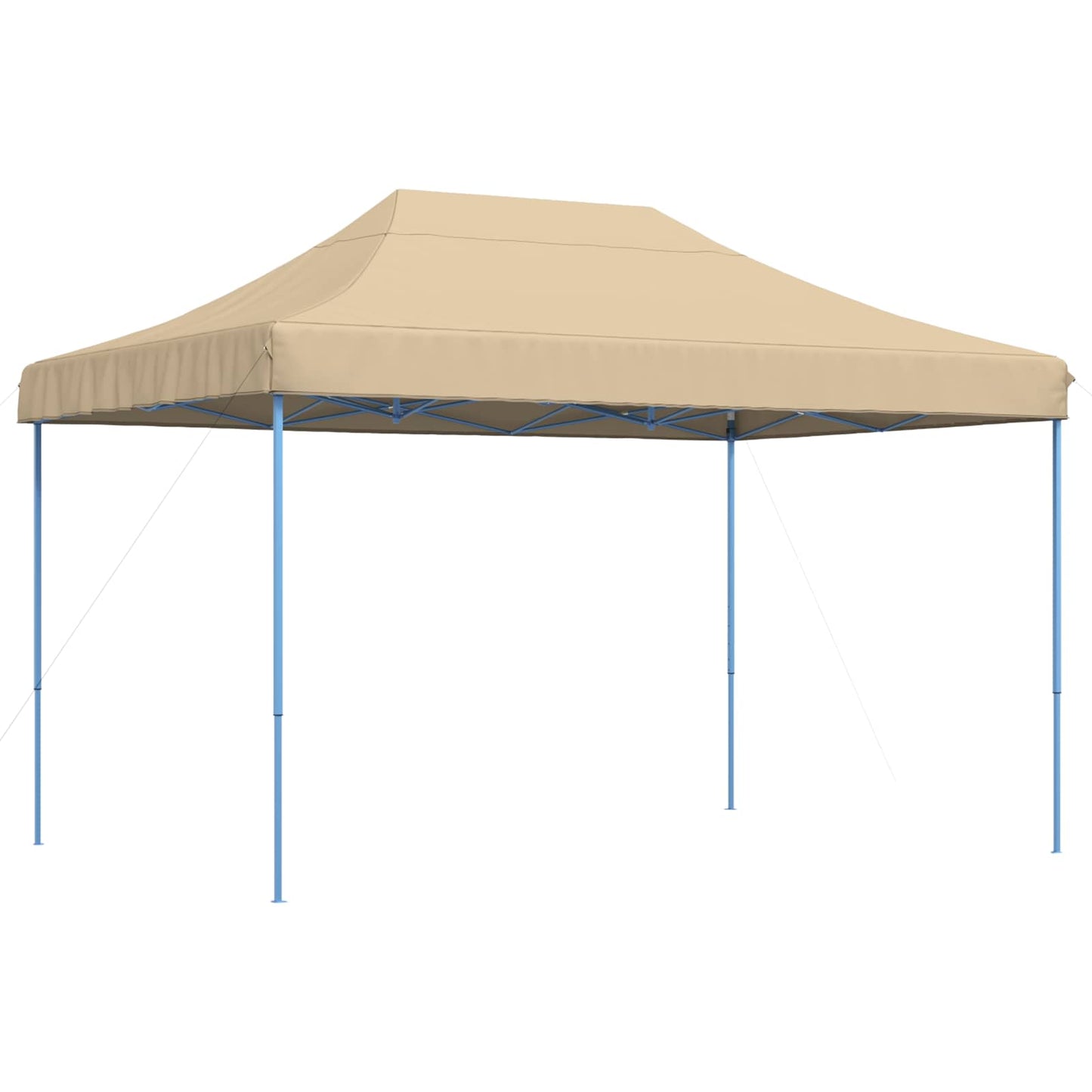 Party-Zelt 279 x 410 x 315 cm Beige Oxford-Stoff