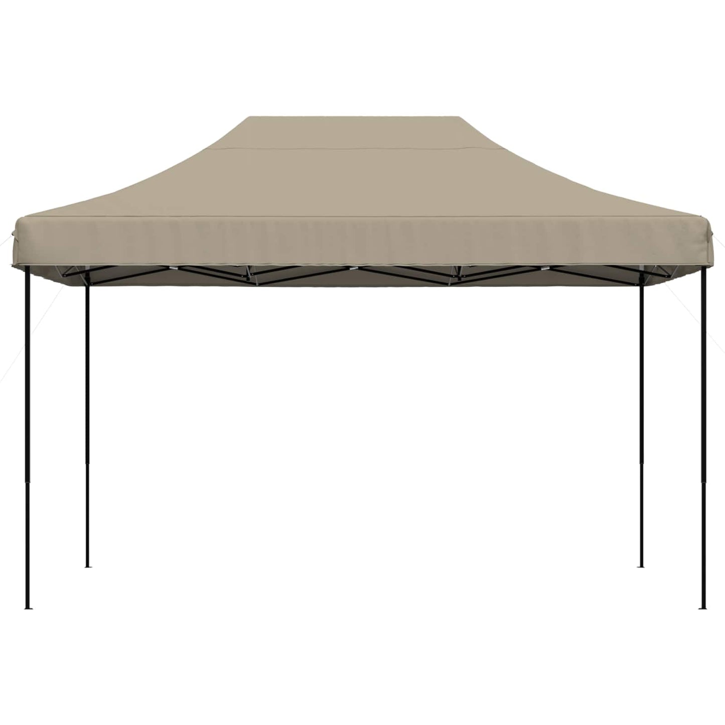 Party-Zelt 279 x 410 x 315 cm Taupe Oxford-Stoff