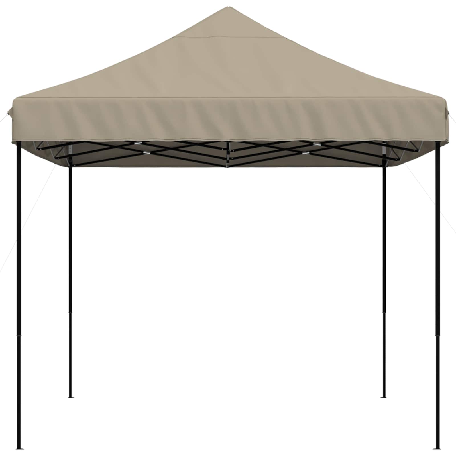 Party-Zelt 279 x 410 x 315 cm Taupe Oxford-Stoff