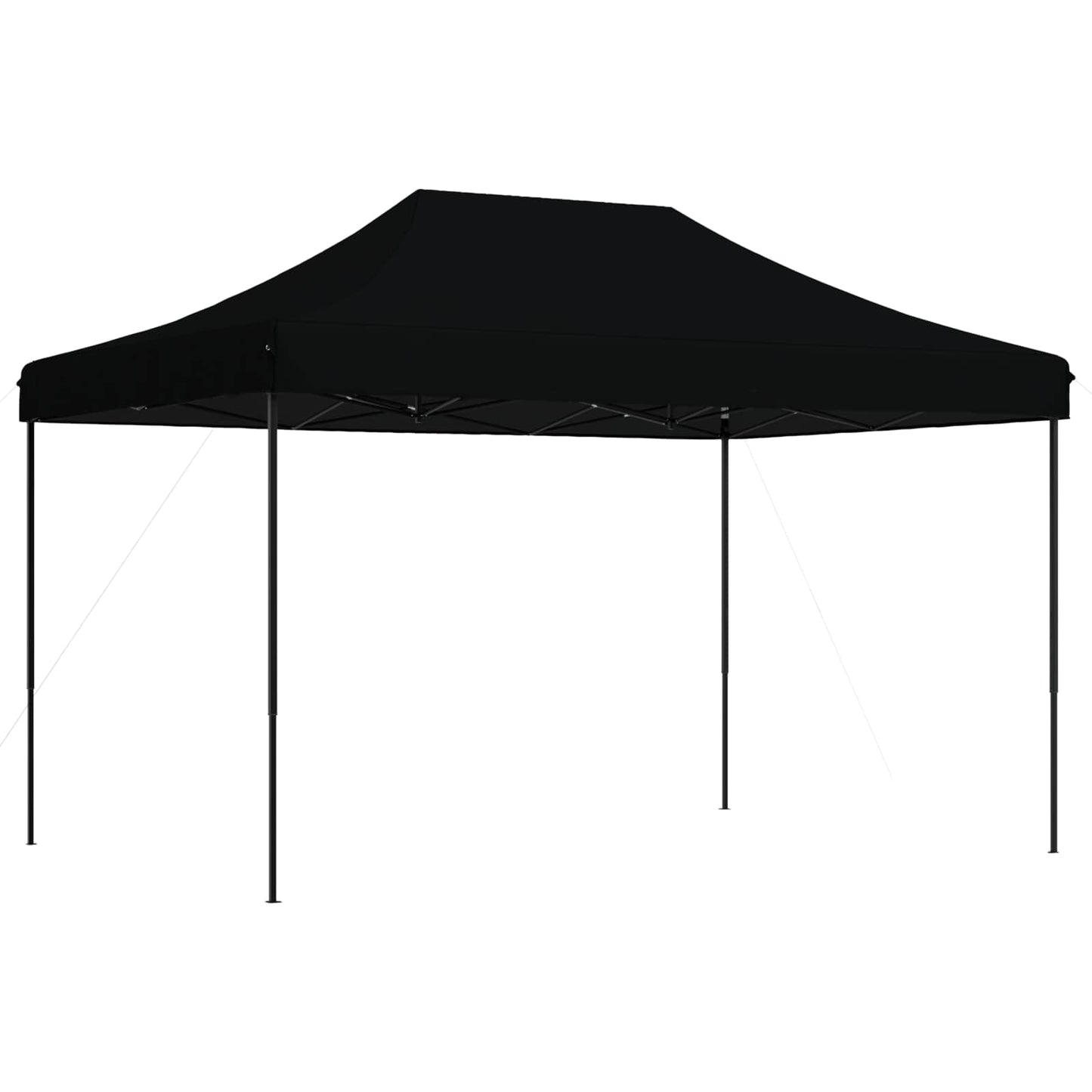 Party-Zelt 279 x 410 x 315 cm Schwarz Oxford-Stoff