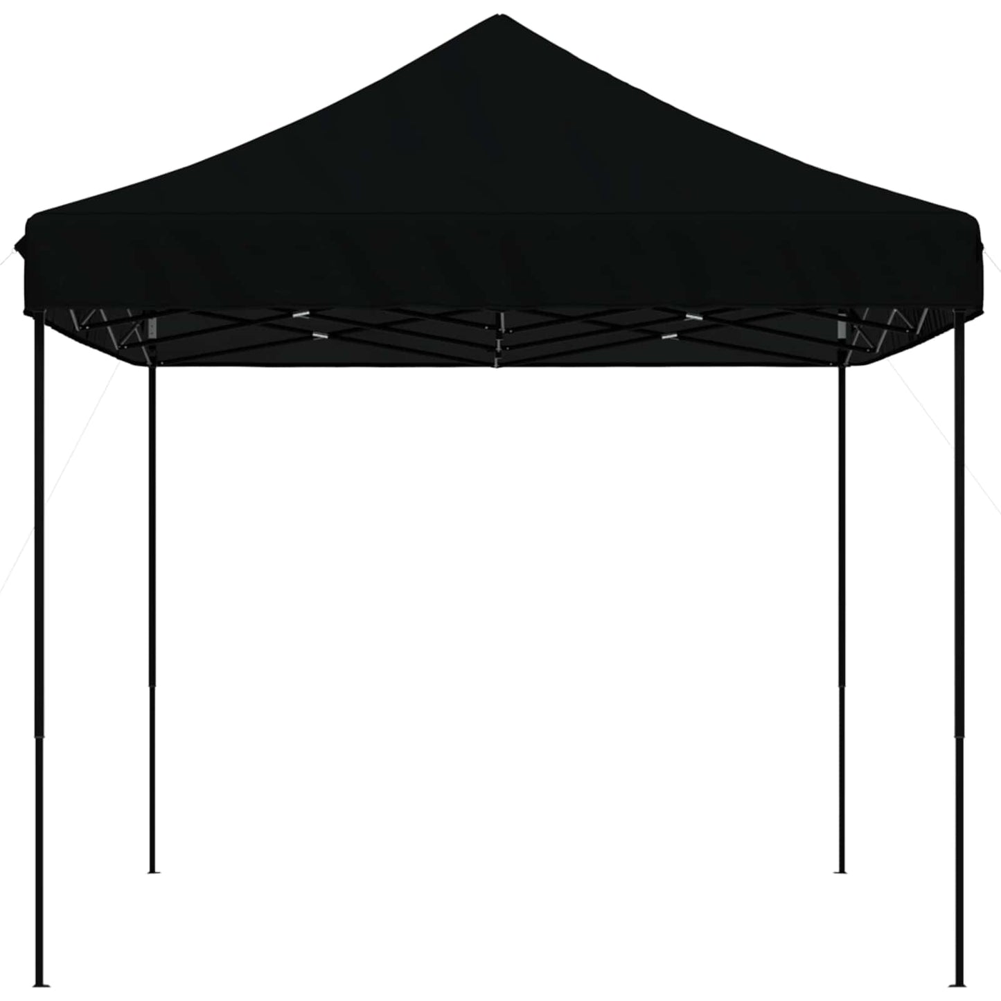 Party-Zelt 279 x 410 x 315 cm Schwarz Oxford-Stoff