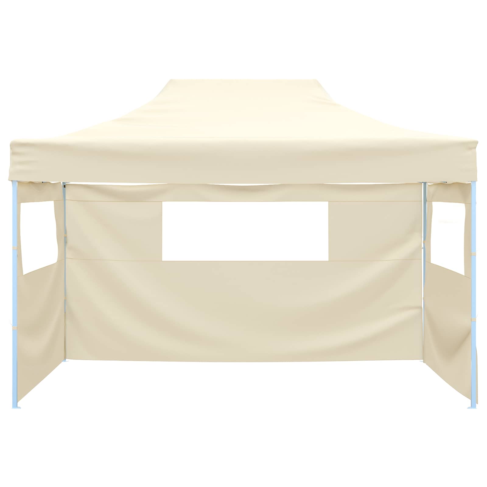 Party-Zelt 280 x 410 x 315 cm Creme Oxford-Stoff