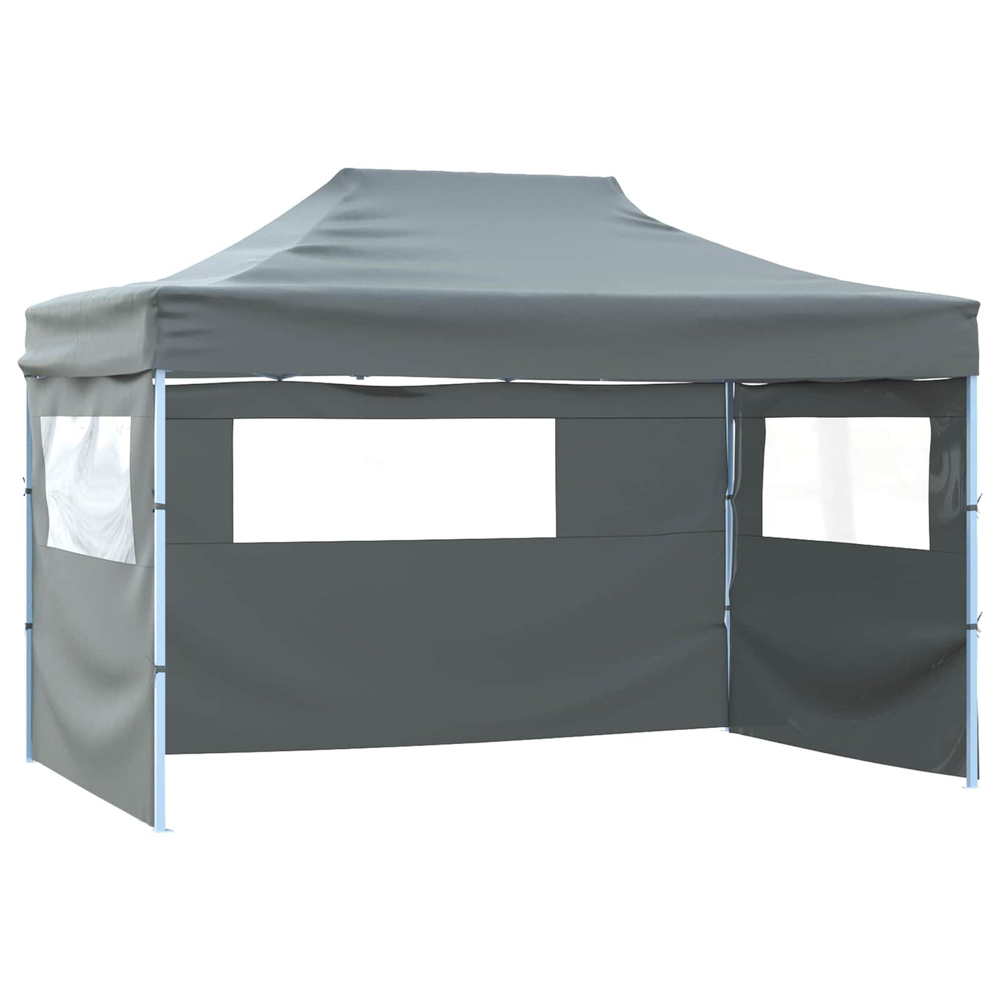 Party-Zelt 280 x 410 x 315 cm Anthrazit Oxford-Stoff