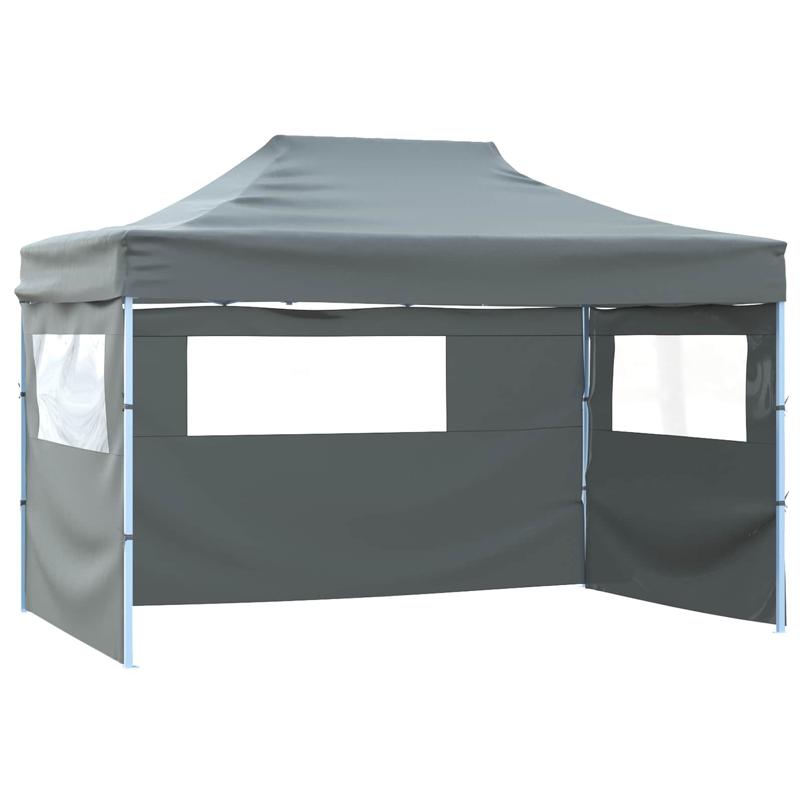 Party-Zelt 280 x 410 x 315 cm Anthrazit Oxford-Stoff