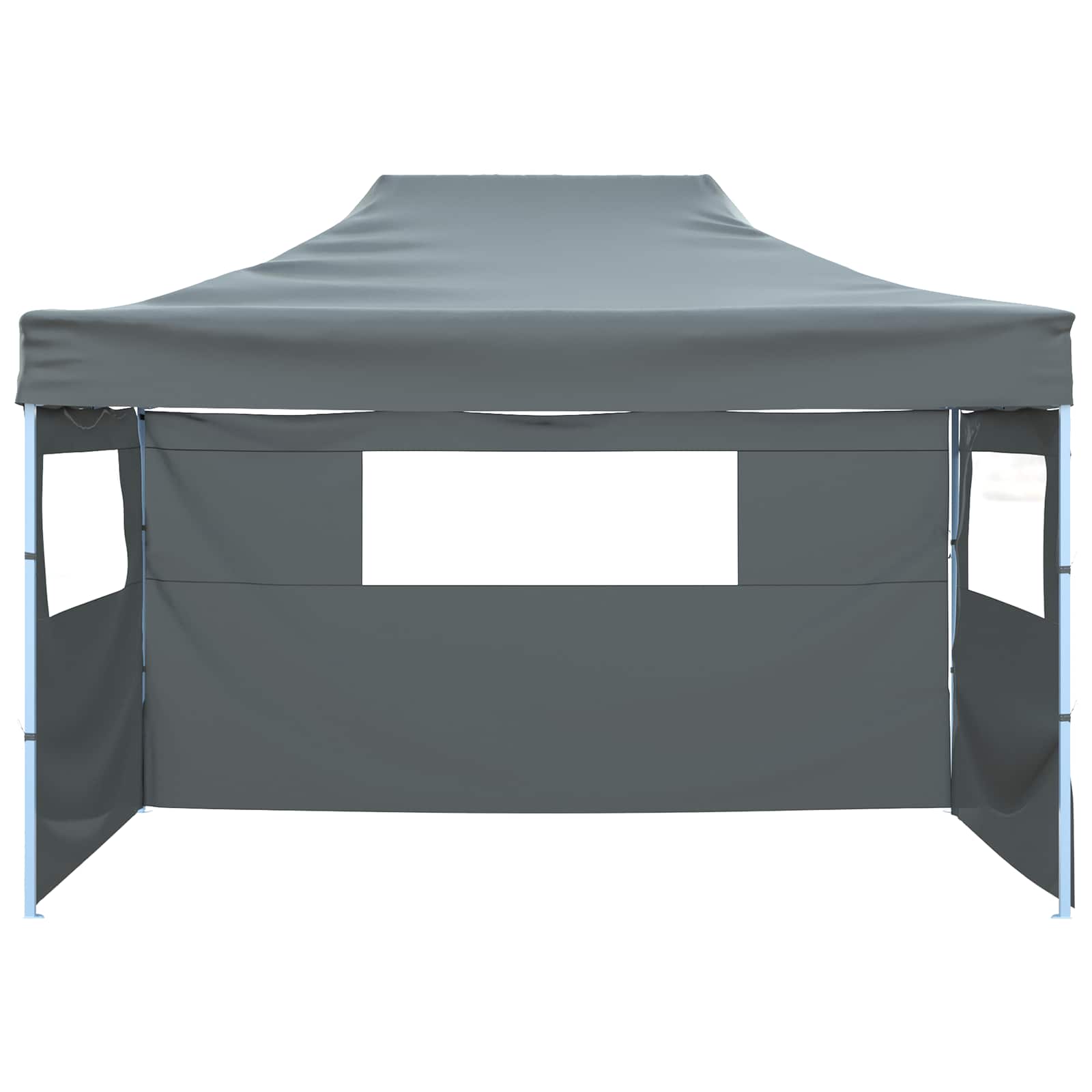 Party-Zelt 280 x 410 x 315 cm Anthrazit Oxford-Stoff