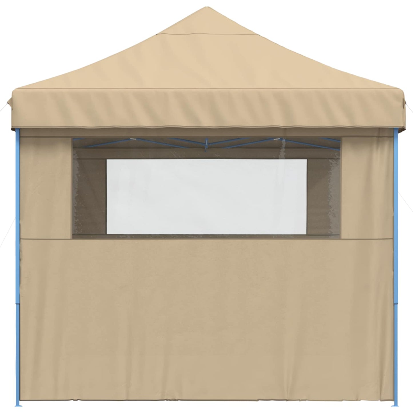 Party-Zelt 279 x 410 x 315 cm Beige Oxford-Stoff