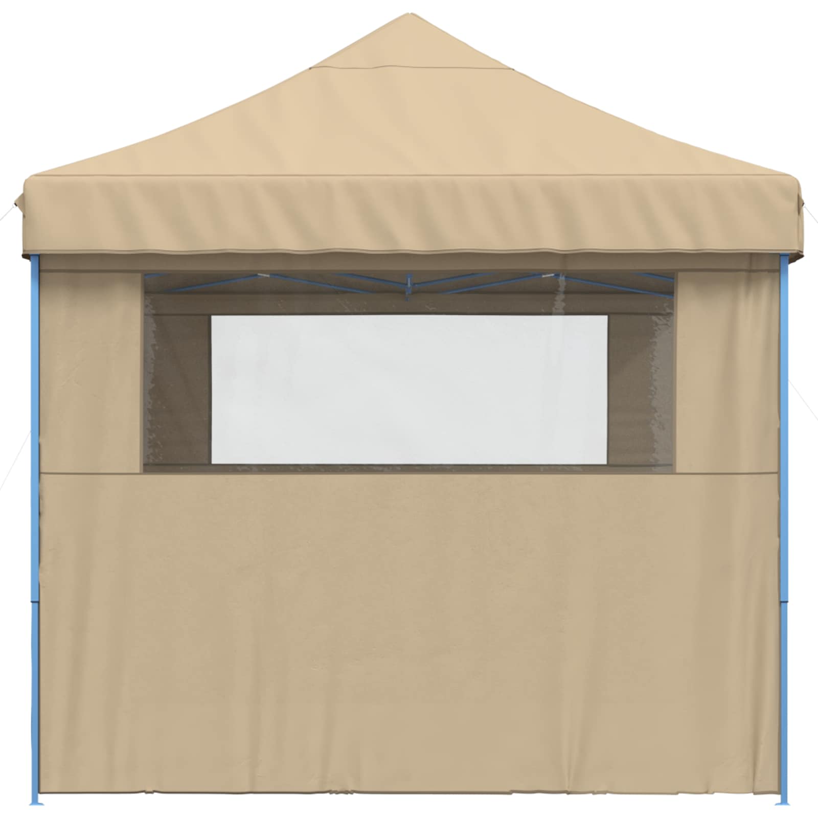 Party-Zelt 279 x 410 x 315 cm Beige Oxford-Stoff