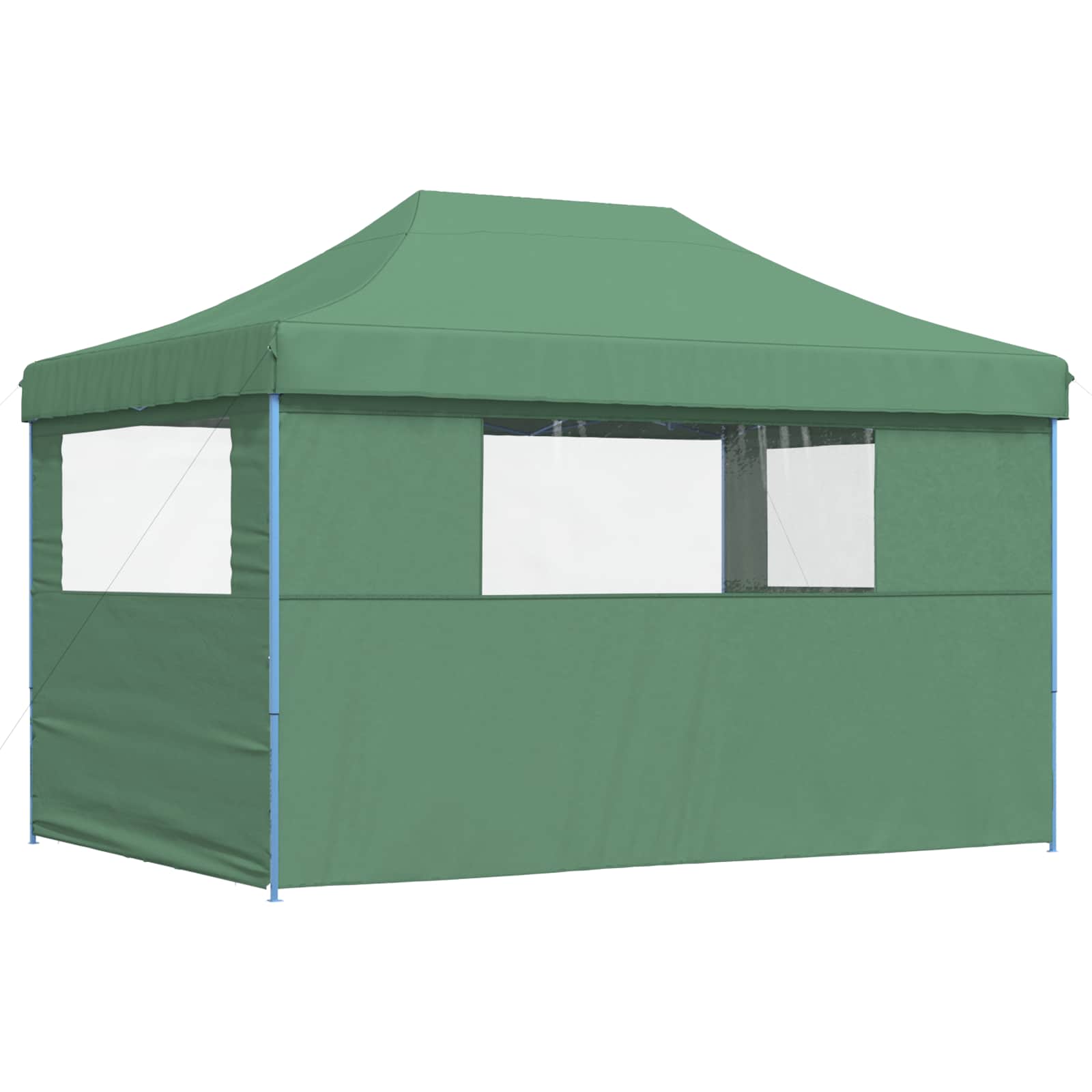 Party-Zelt 279 x 410 x 315 cm Grün Oxford-Stoff