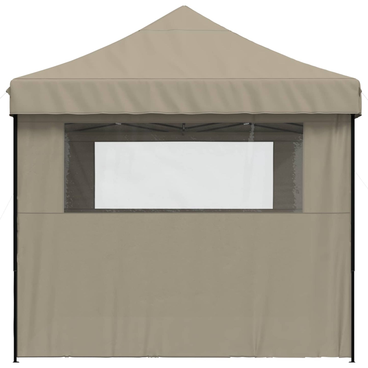 Party-Zelt 279 x 410 x 315 cm Taupe Oxford-Stoff
