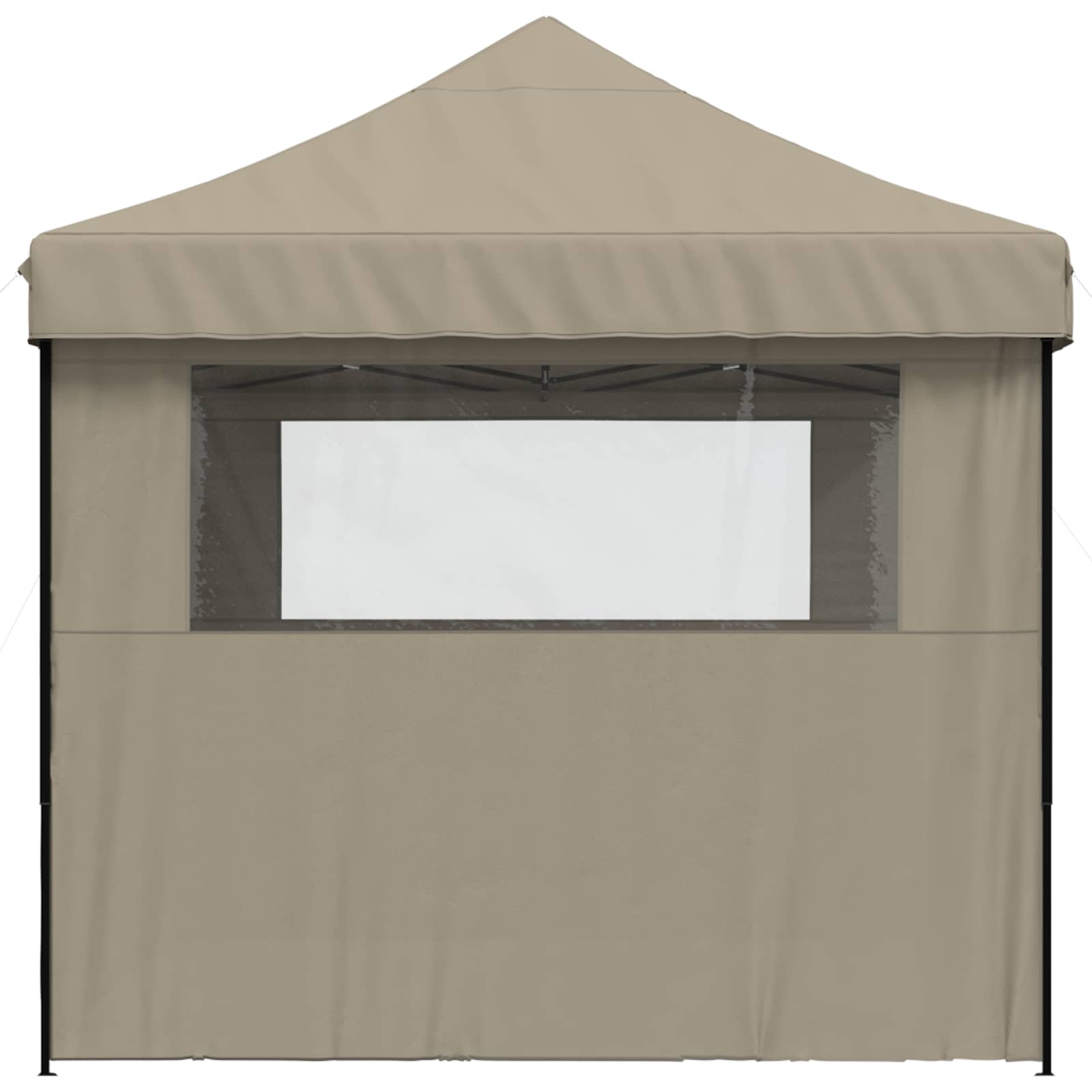 Party-Zelt 279 x 410 x 315 cm Taupe Oxford-Stoff