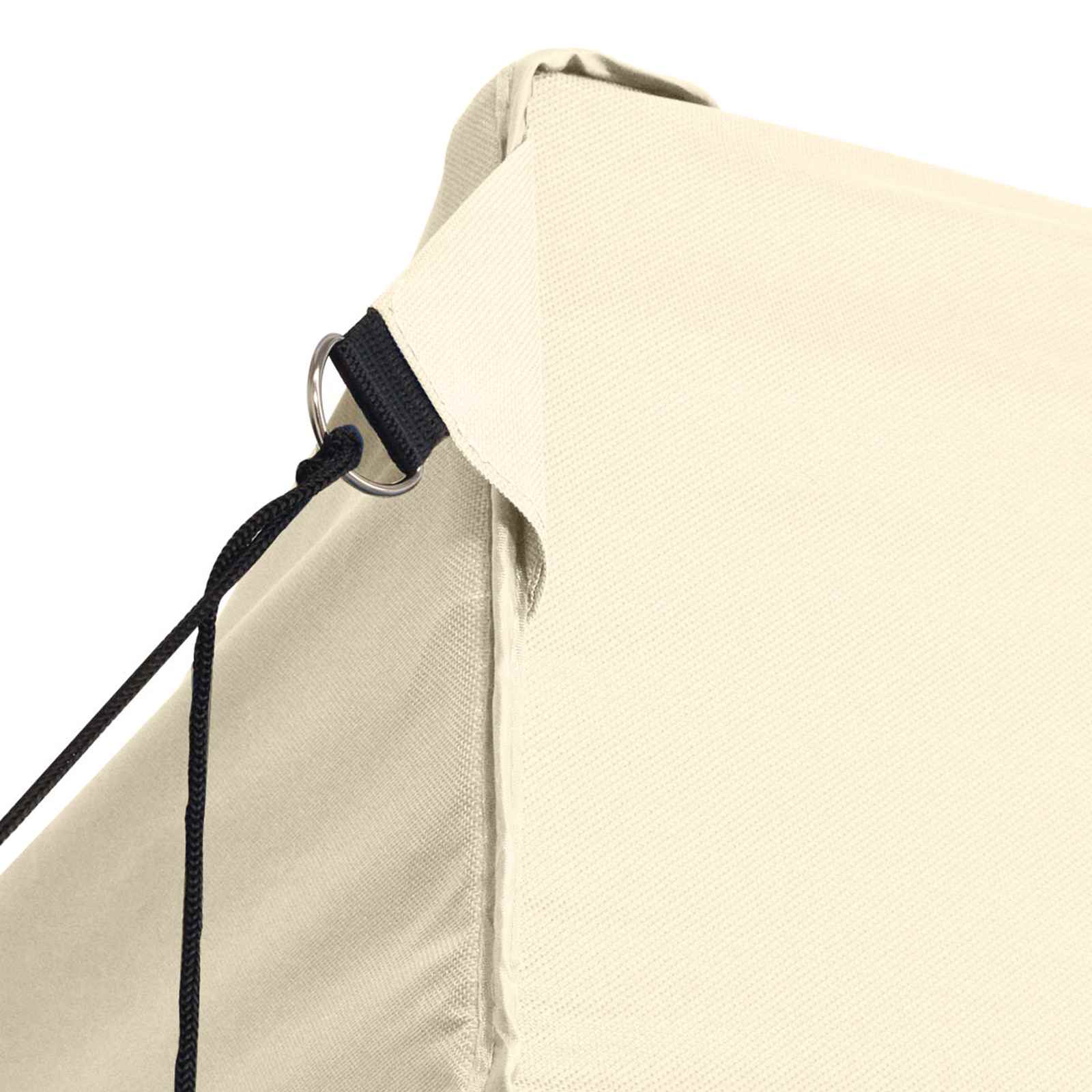Party-Zelt 280 x 410 x 315 cm Creme Oxford-Stoff