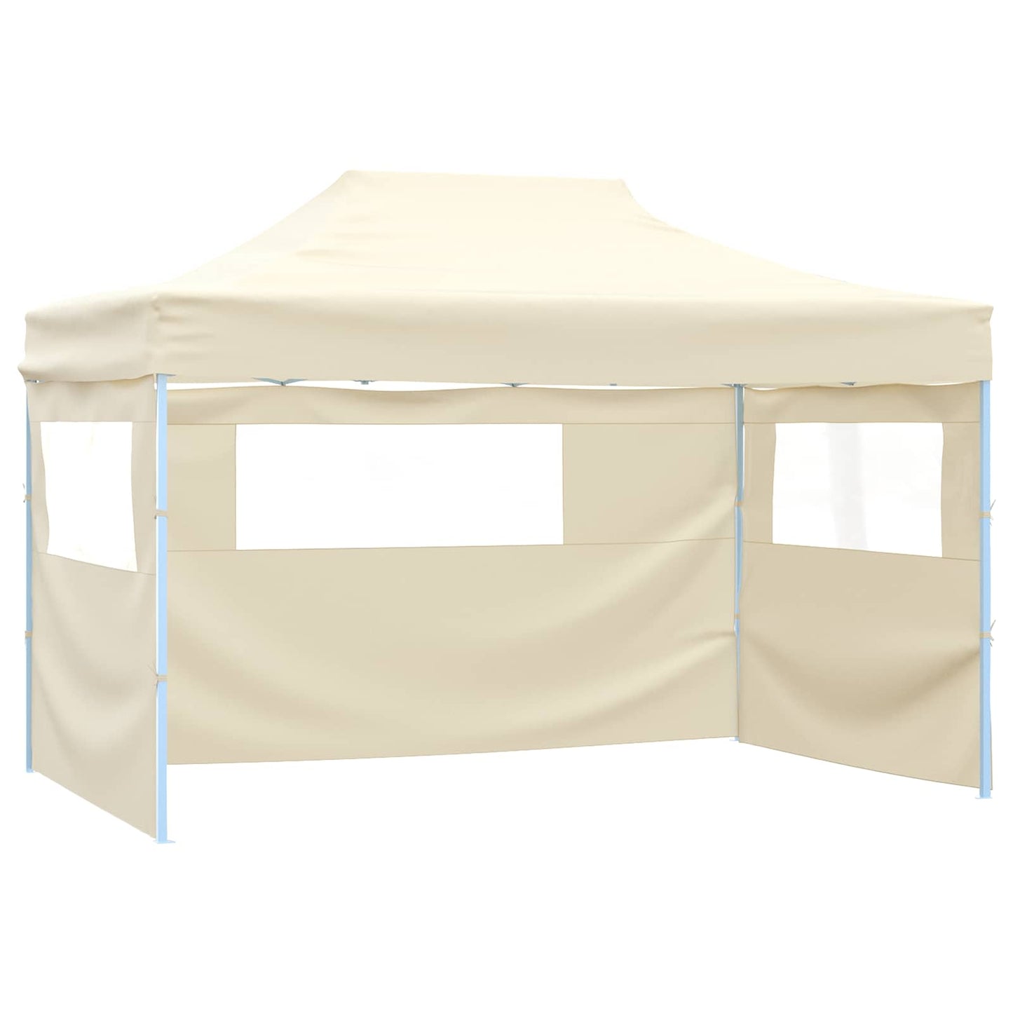Party-Zelt 280 x 410 x 315 cm Creme Oxford-Stoff