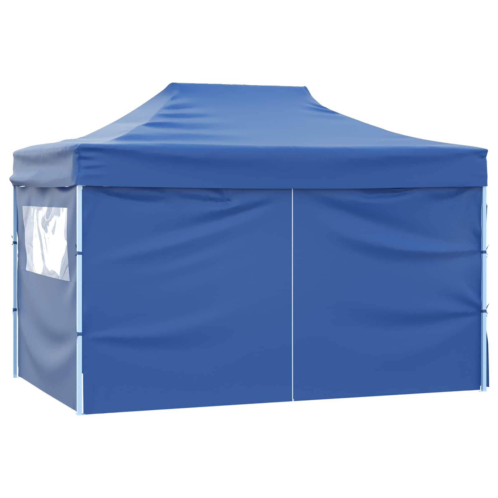 Party-Zelt 280 x 410 x 315 cm Blau Oxford-Stoff