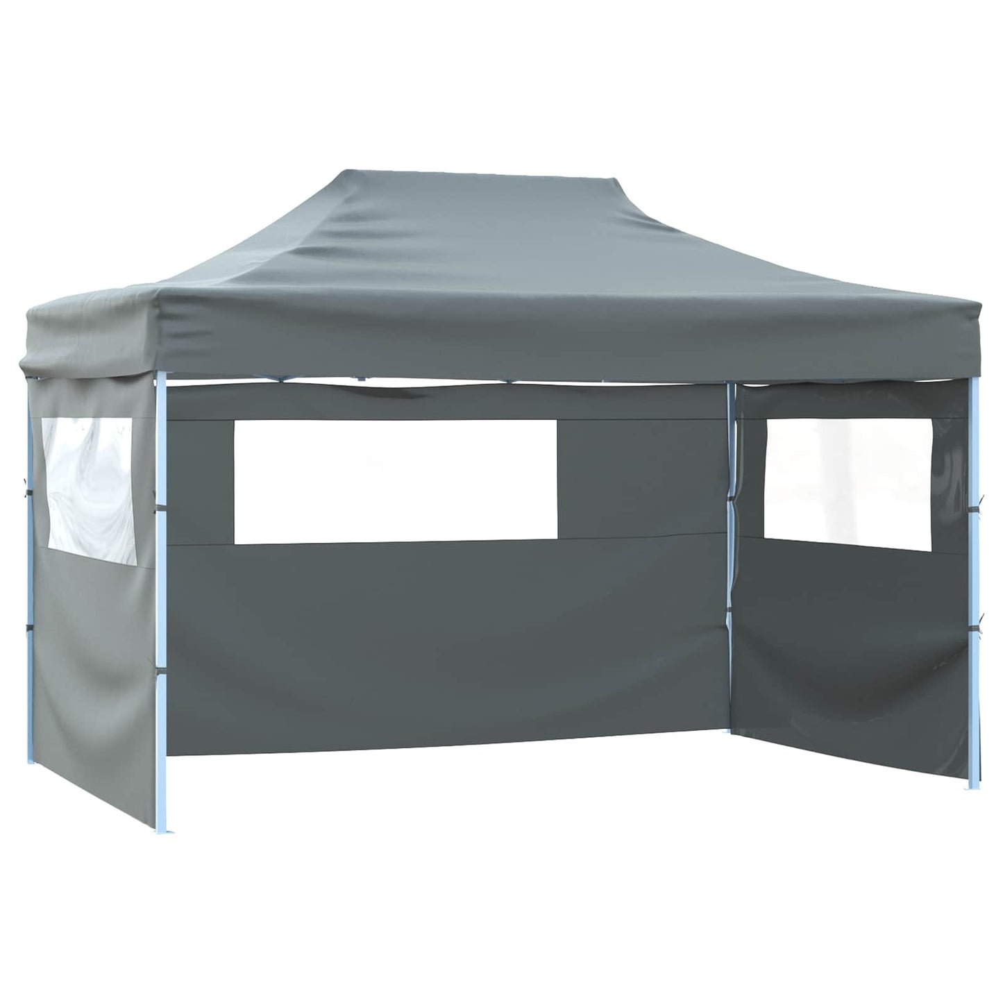 Party-Zelt 280 x 410 x 315 cm Anthrazit Oxford-Stoff