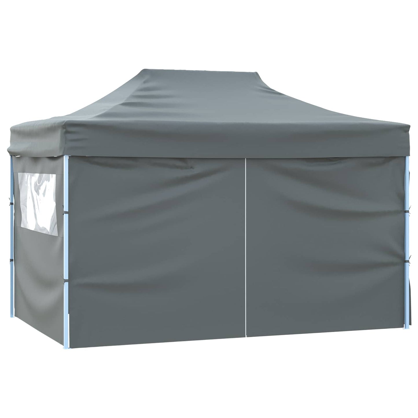 Party-Zelt 280 x 410 x 315 cm Anthrazit Oxford-Stoff