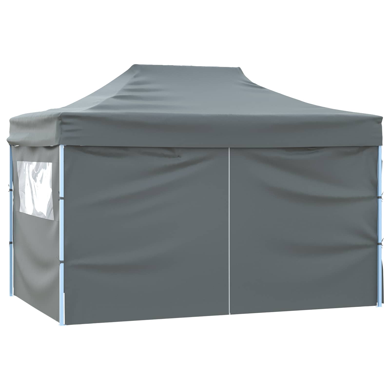 Party-Zelt 280 x 410 x 315 cm Anthrazit Oxford-Stoff