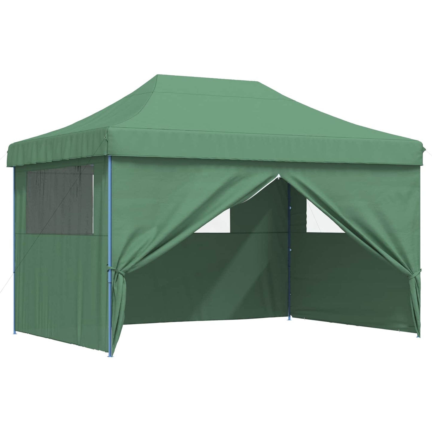 Party-Zelt 279 x 410 x 315 cm Grün Oxford-Stoff
