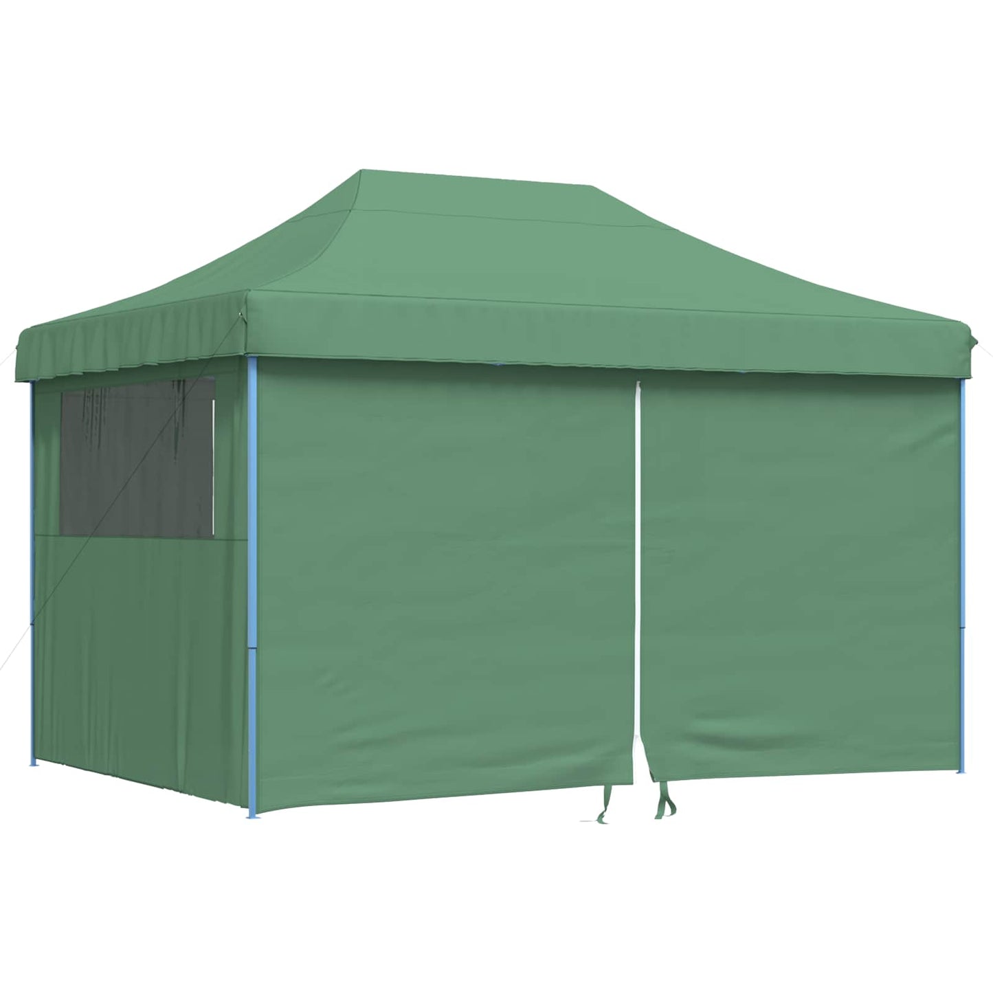 Party-Zelt 279 x 410 x 315 cm Grün Oxford-Stoff
