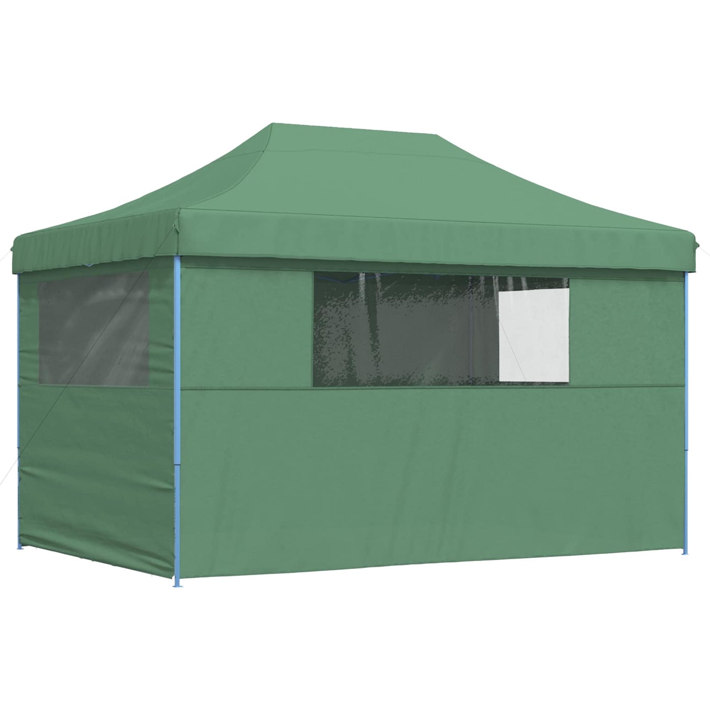 Party-Zelt 279 x 410 x 315 cm Grün Oxford-Stoff