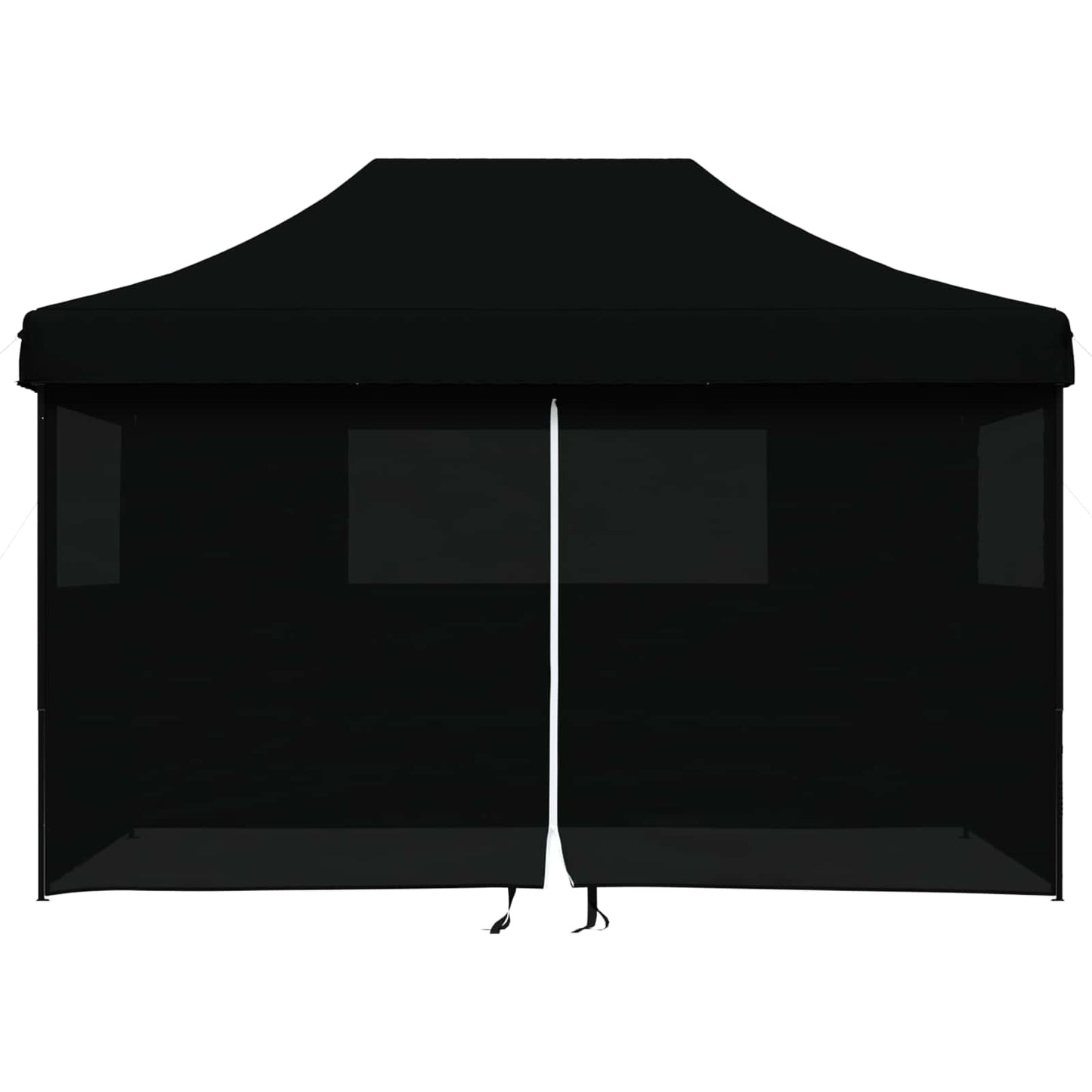 Party-Zelt 279 x 410 x 315 cm Schwarz Oxford-Stoff