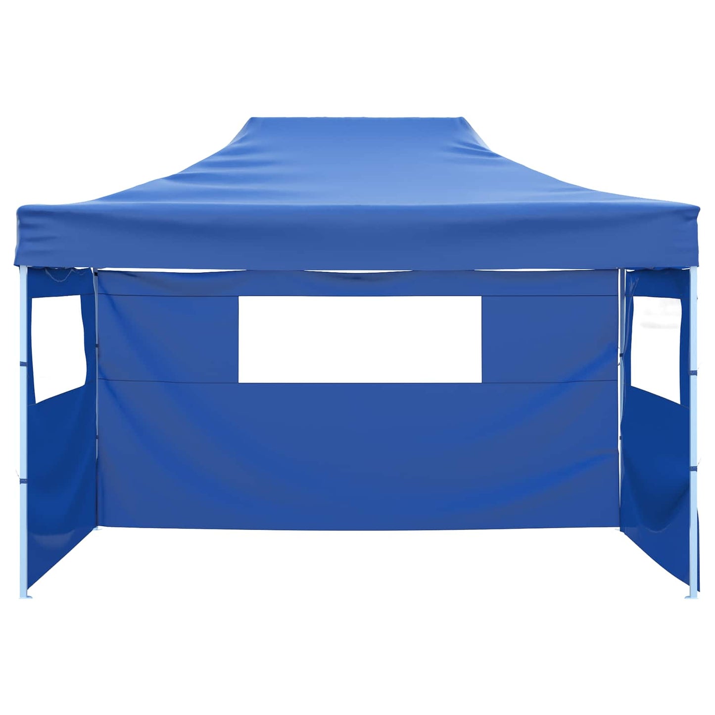 Partyzelt 291 x 431 x 315 cm Blau Oxford-Stoff