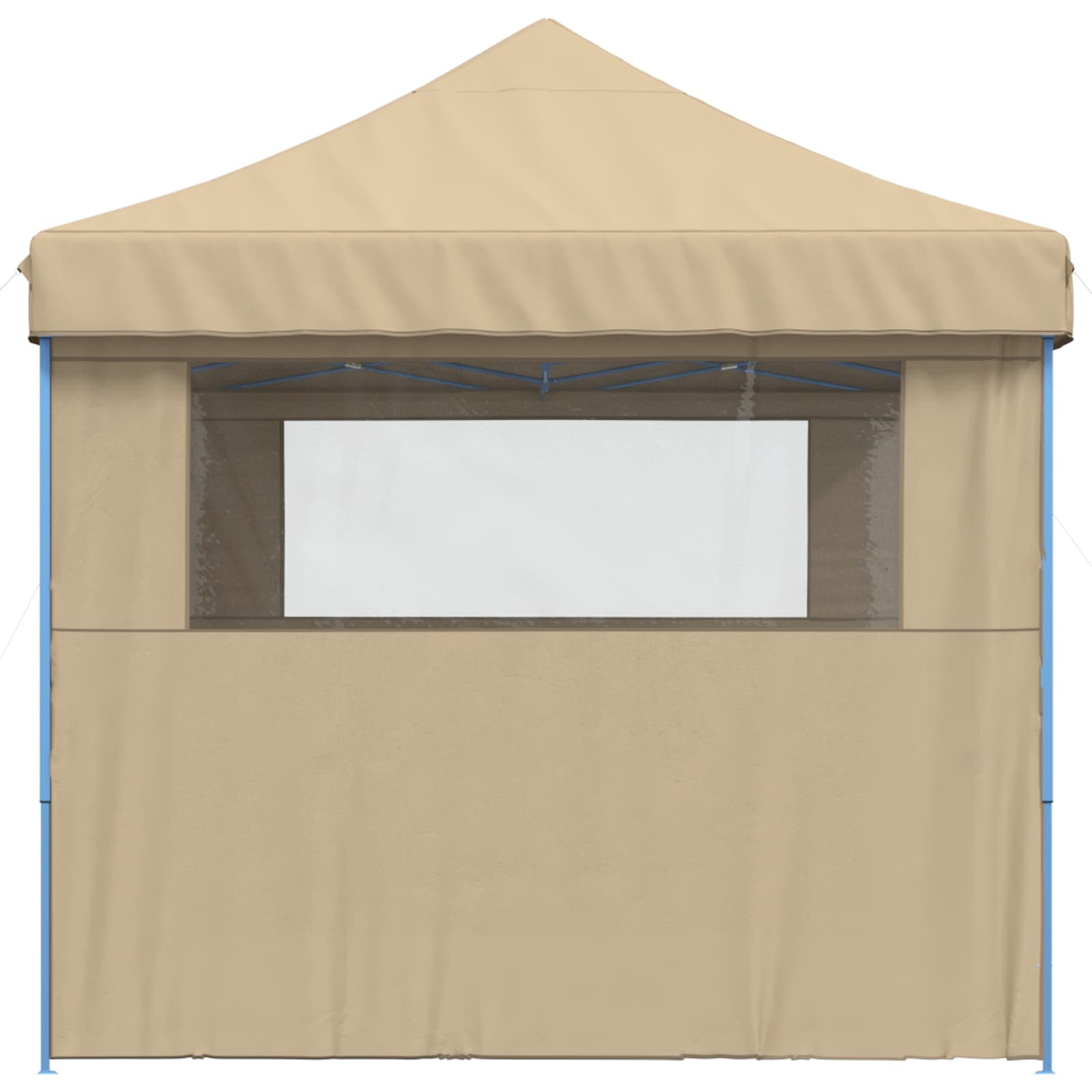Partyzelt 292 x 440 x 315 cm Beige Oxford-Stoff
