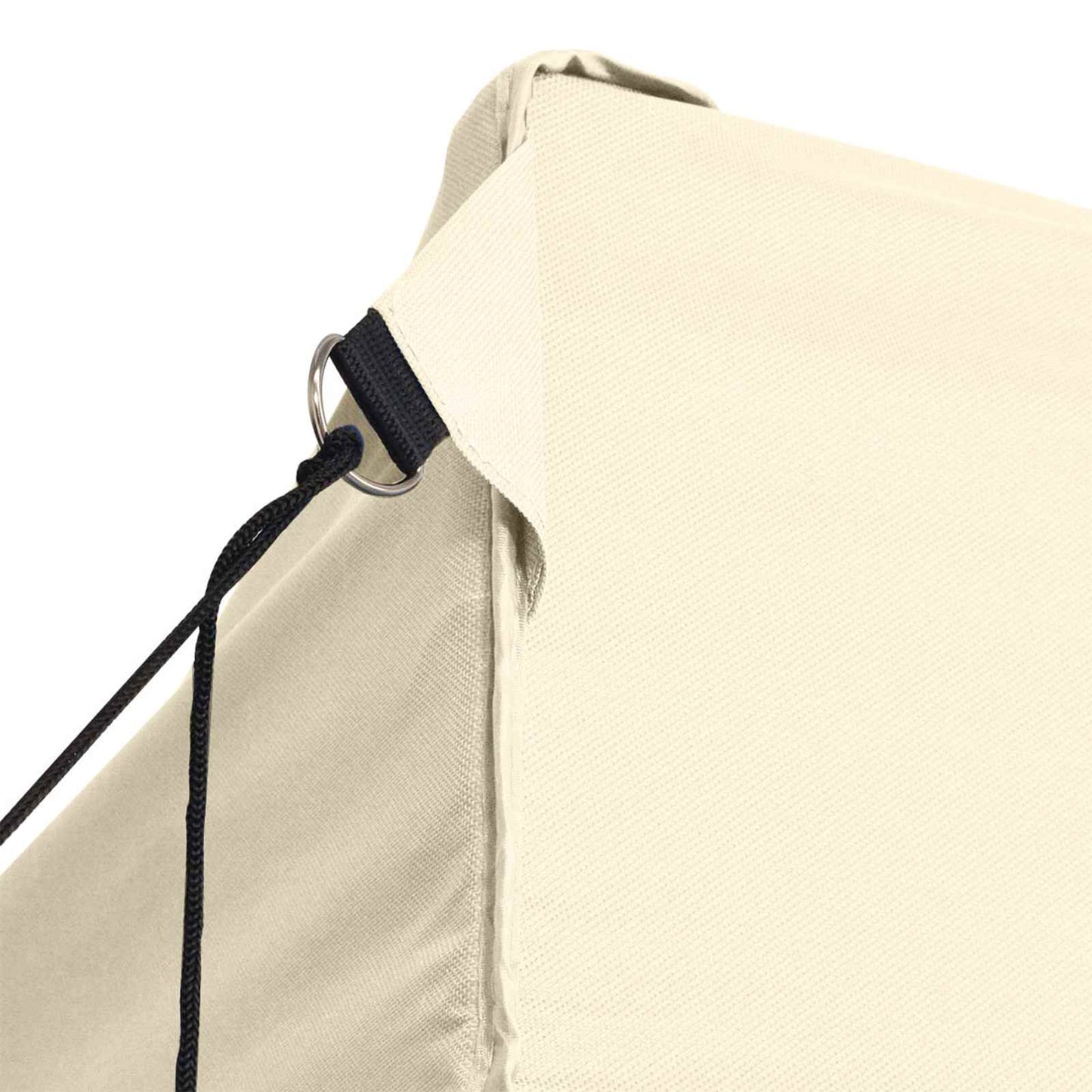 Partyzelt 291 x 431 x 315 cm Creme Oxford-Stoff