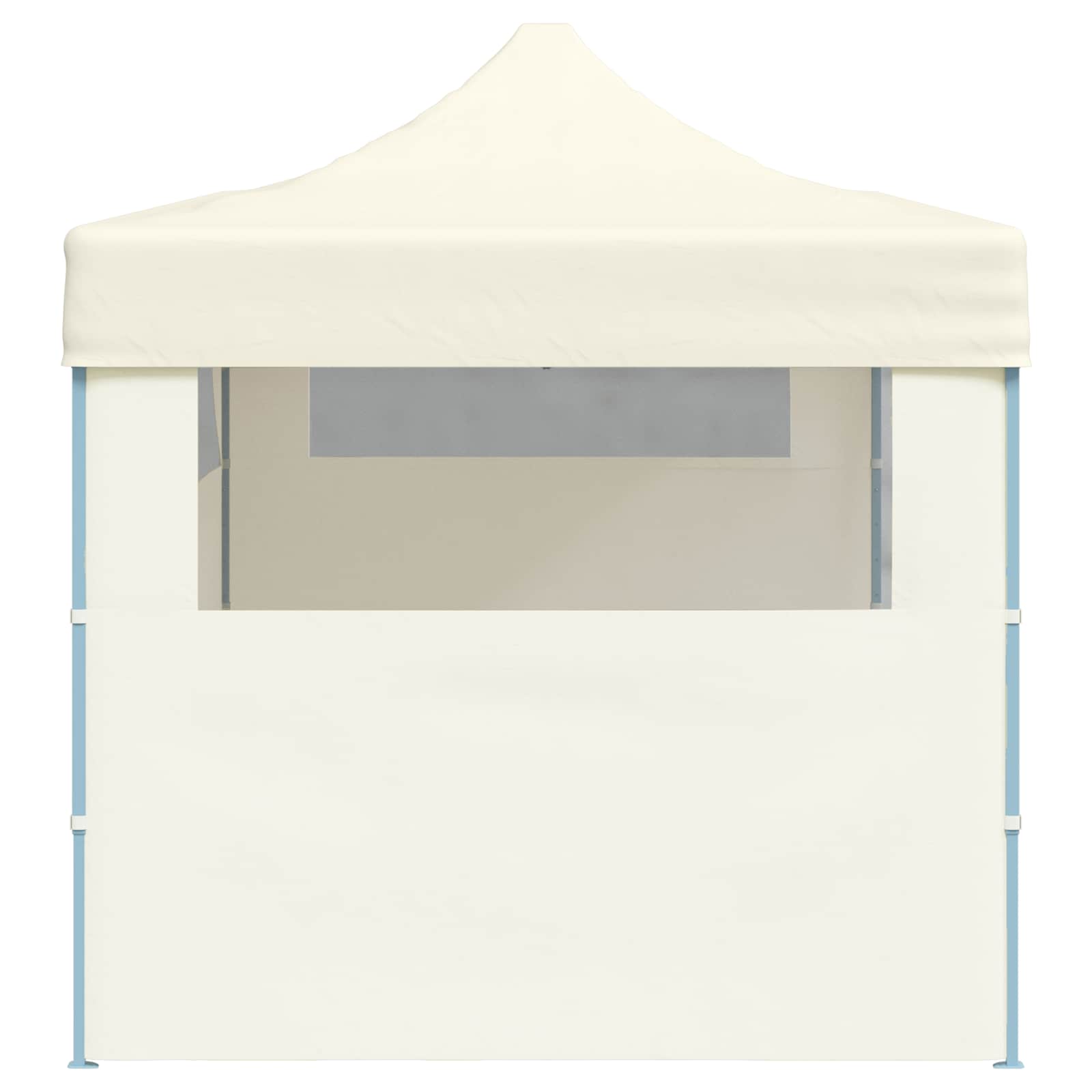 Partyzelt 291 x 580 x 315 cm Creme Oxford-Stoff
