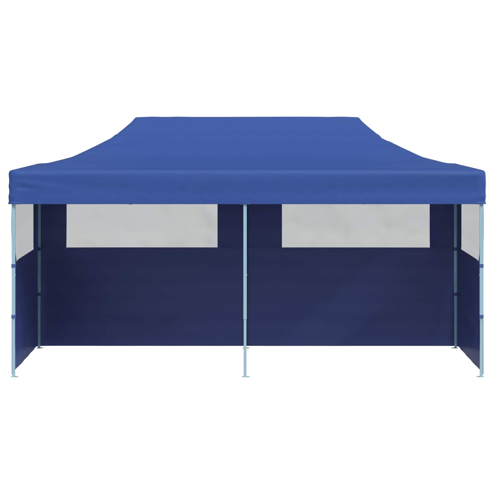 Partyzelt 291 x 580 x 315 cm Blau Oxford-Stoff