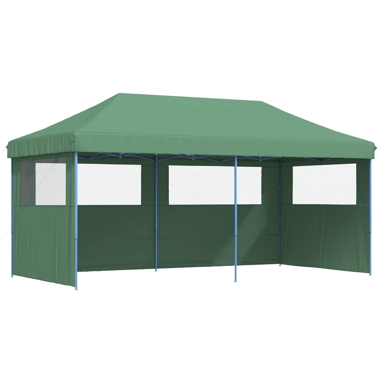 Partyzelt 292 x 580 x 315 cm Grün Oxford-Stoff