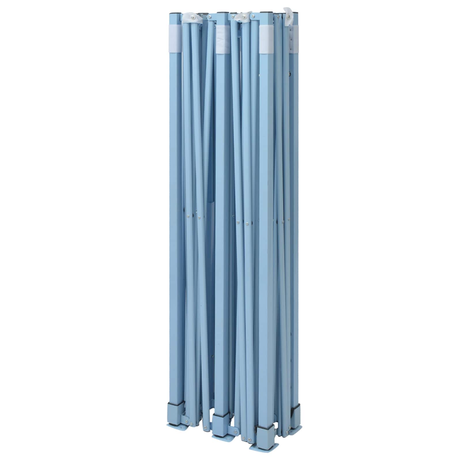 Partyzelt 291 x 580 x 315 cm Blau Oxford-Stoff
