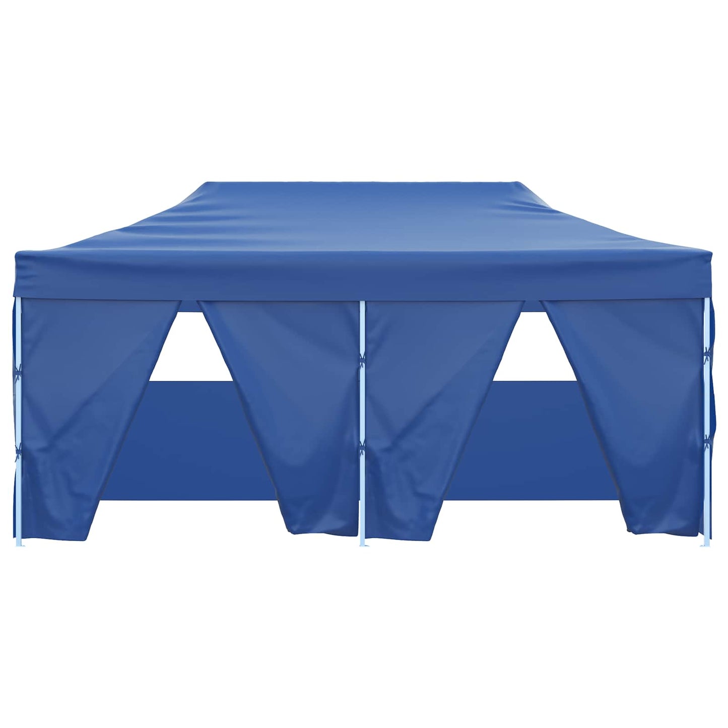 Partyzelt 291 x 580 x 315 cm Blau Oxford-Stoff